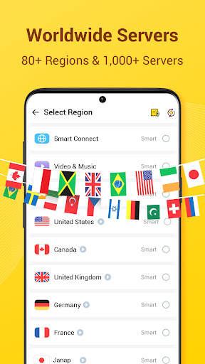Yoga VPN - وكيل إلغاء حظر آمن 2 تصوير الشاشة