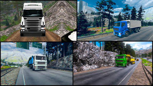 Euro truck simulator 2021: New truck driving games screenshot 1