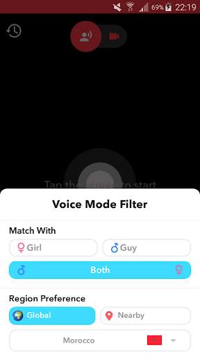 HOLALA - free live random video, voice, text chat. screenshot 2