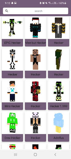 Hacker Skins for Minecraft PE screenshot 5