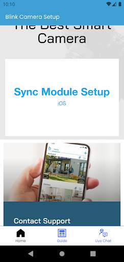 Blink Camera Setup screenshot 2