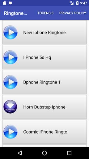 Ringtone Mobile: free ringtones screenshot 2