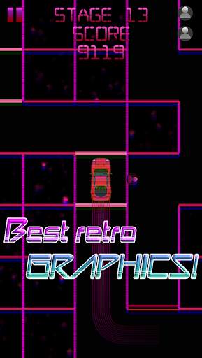 Pick Me Up: Outrun Synthwave Racing 2077 screenshot 2