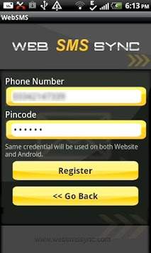 Web SMS from PC, iPad, Tablet screenshot 3