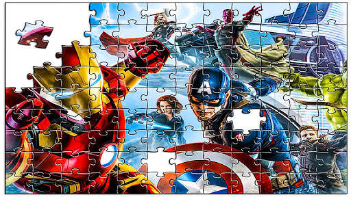 Jigsaw Superheroes Puzzle Game screenshot 1