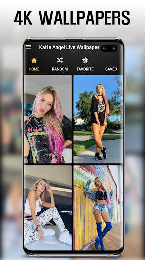 Katie Angel  Live Wallpaper HD 4K screenshot 3