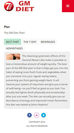GM Diet Plan screenshot 2