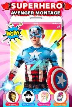 Superhero Avenger Camera Editor screenshot 1