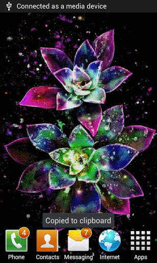 Abstract Magical Flowers LWP screenshot 3