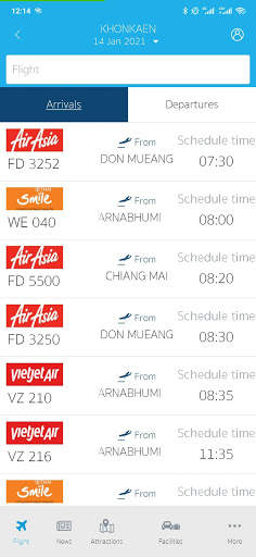 ThaiFlightInfo screenshot 5