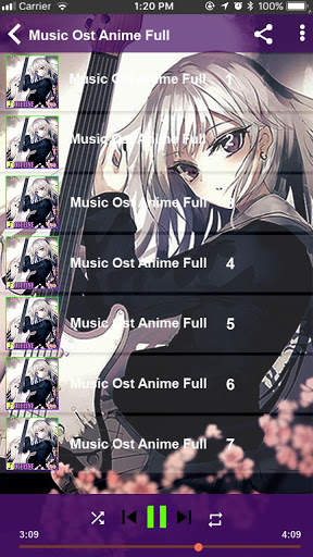 Music Ost Anime Full Offline J-pop Collection screenshot 5