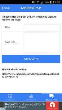Liker App Green screenshot 3