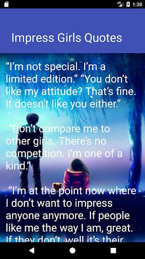 IMPRESS GIRLS QUOTES screenshot 1