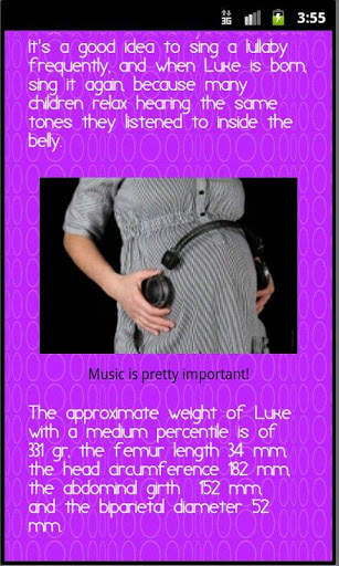 Pregnancy app LITE screenshot 5