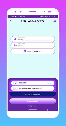 UltraNet VPN v2 screenshot 3