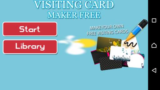 Visiting Card Maker screenshot 1