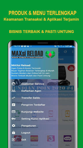 Distributor Agen Kuota Terlengkap - MAXsi Reload screenshot 8