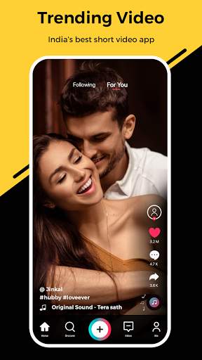 Snacky video status - moj masti short video screenshot 2