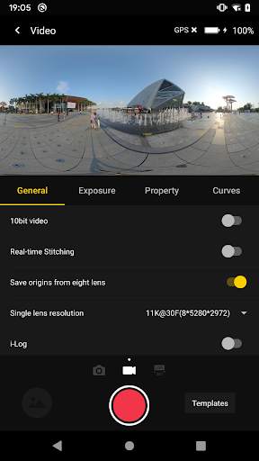 Insta360 Titan screenshot 2