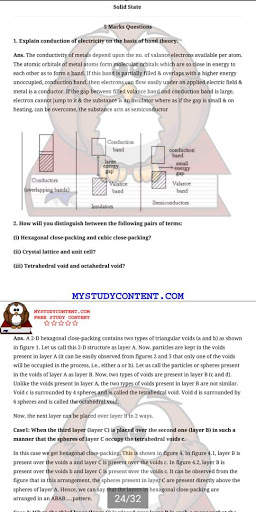 CHEMISTRY CLASS 12 IMPORTANT QUESTIONS screenshot 7