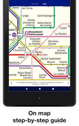 Paris Metro – official metro map and train times screenshot 10