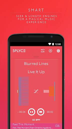 Splyce music player & automix screenshot 4