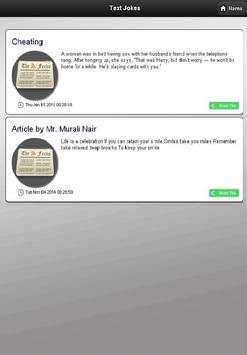 JokeStor for WhatsApp&Facebook screenshot 4