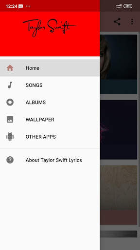 Taylor Swift Lyrics 1 تصوير الشاشة