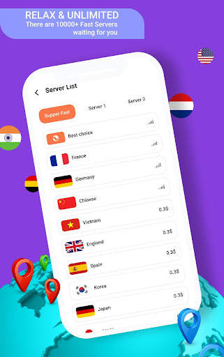 BeeVPN: VPN Master, Fast VPN screenshot 3