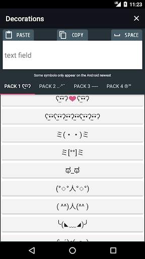 Cool text, symbols, letters, emojis, nicknames screenshot 6