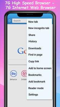 7G High Speed Browser - 7G Internet Web Browser screenshot 3