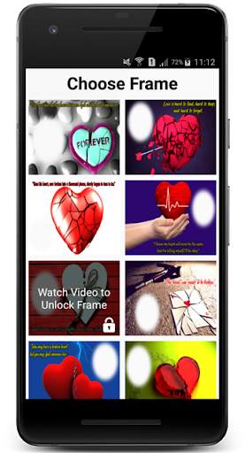 Broken Heart Photo Frames screenshot 2