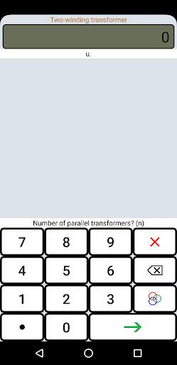 Transformer Calculator screenshot 1