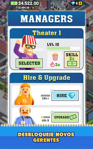 Gerente do cinema (Box Office Tycoon) screenshot 4