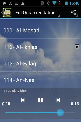 Full Quran MP3 screenshot 3