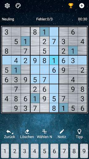Sudoku screenshot 7