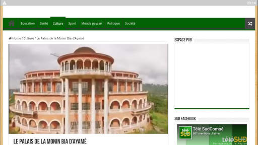 Sud Comoé TV (SCTV) screenshot 20