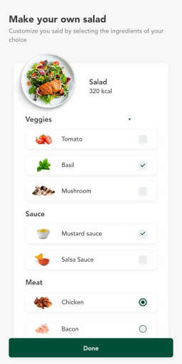 Food4ME - Food app 8 تصوير الشاشة