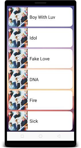 BTS Music Lyrics - KPop Offline screenshot 1