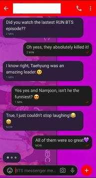 BTS messenger screenshot 2