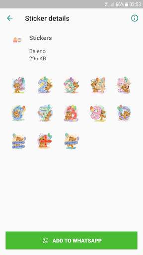 Birthday Stickers - WAStickerApps screenshot 3
