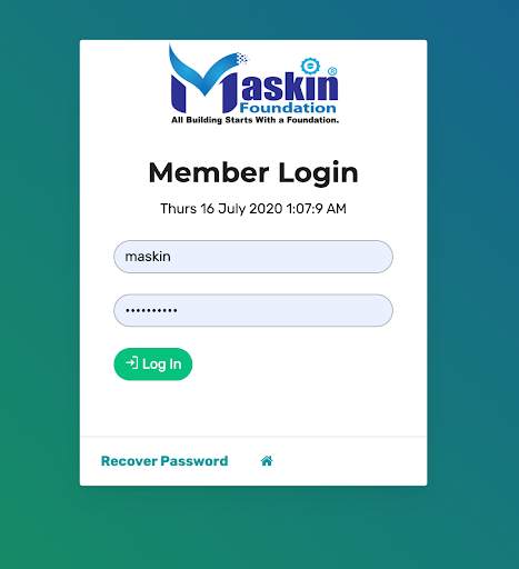 Maskin Foundation 1 تصوير الشاشة