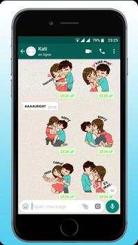 Love Couple Stickers For Whatsapp - WAStickerApps screenshot 5