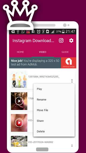 Video Downloader for Instagram screenshot 2