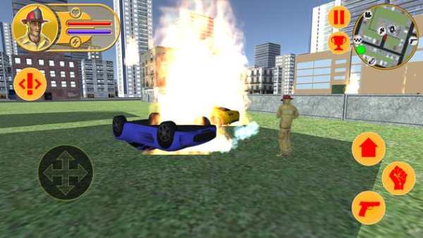 Fire Truck: Mad Driving screenshot 1