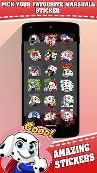 marshall Pawsome Patrulla cámara: pegatina y emoji screenshot 2