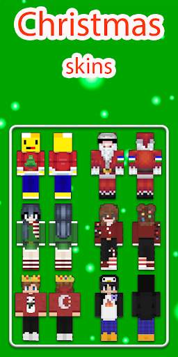 Skins Minecraft Christmas screenshot 3