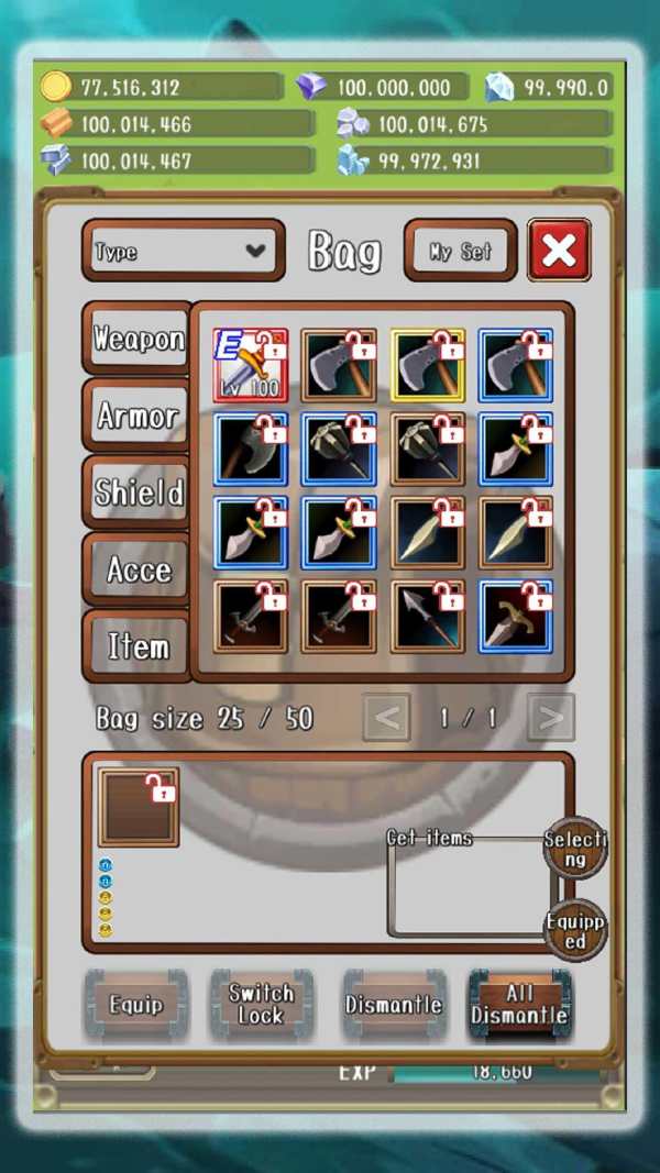Rush Rush King -Idle RPG- 3 تصوير الشاشة