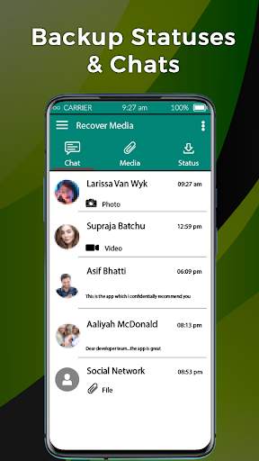 Recover Deleted Messages - Status Saver screenshot 3