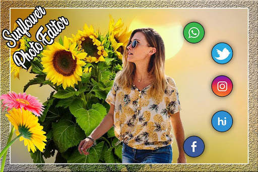 Sunflower Photo Editor 3 تصوير الشاشة